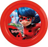Plat plastic Ladybug™ bord - Feestdecoratievoorwerp