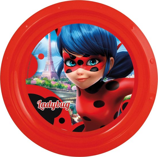 Assiette plate en plastique Ladybug ™ - Objet de décoration de fête |  bol.com