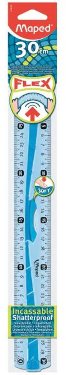 Maped decimeterlat Flex driedubbele decimeter, 30 cm