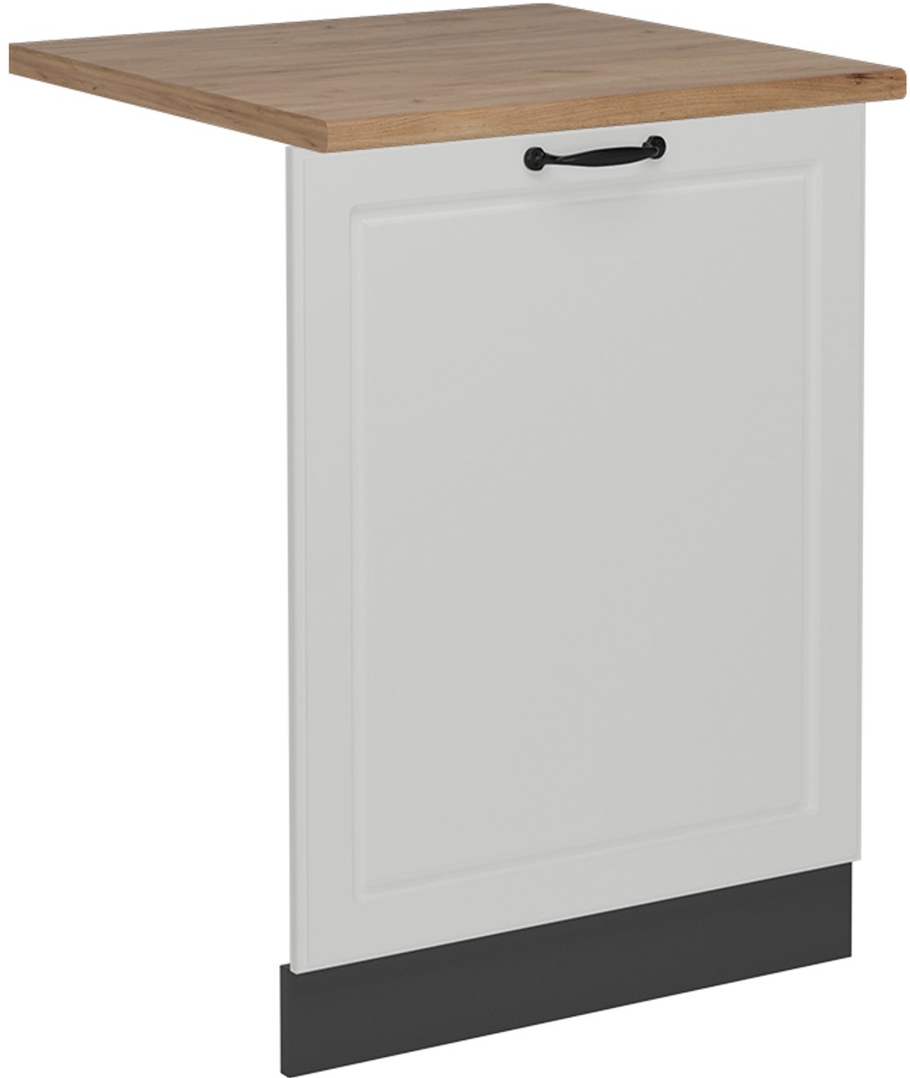 Vicco R-Line Vaatwasserfrontpaneel – 60 cm, WB Eik Wit Landhuis
