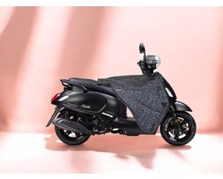 SAMPLE SALE - Stricto Premium A++++ Leopard Grey Scooter Beenkleed – La Souris, Santini, BTC, AGM, GTS & IVA – Waterdicht & Winddicht – Beenwarmer – Beschermingsniveau A++++
