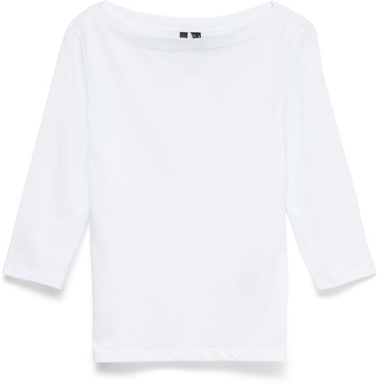 Foto: Vero moda t shirt vmpanda modal 3 4 top jrs noos 10274133 bright white dames maat l