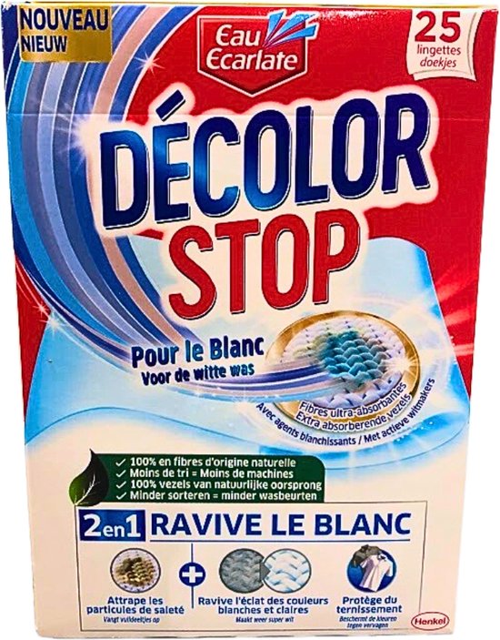 Lingettes blanchissantes pour le linge At Home - Shopping