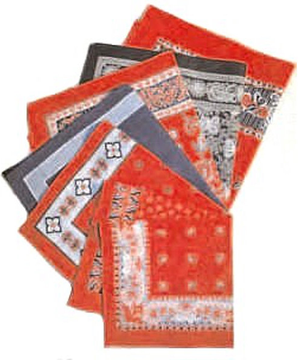 Boerenzakdoek rood 43x43cm