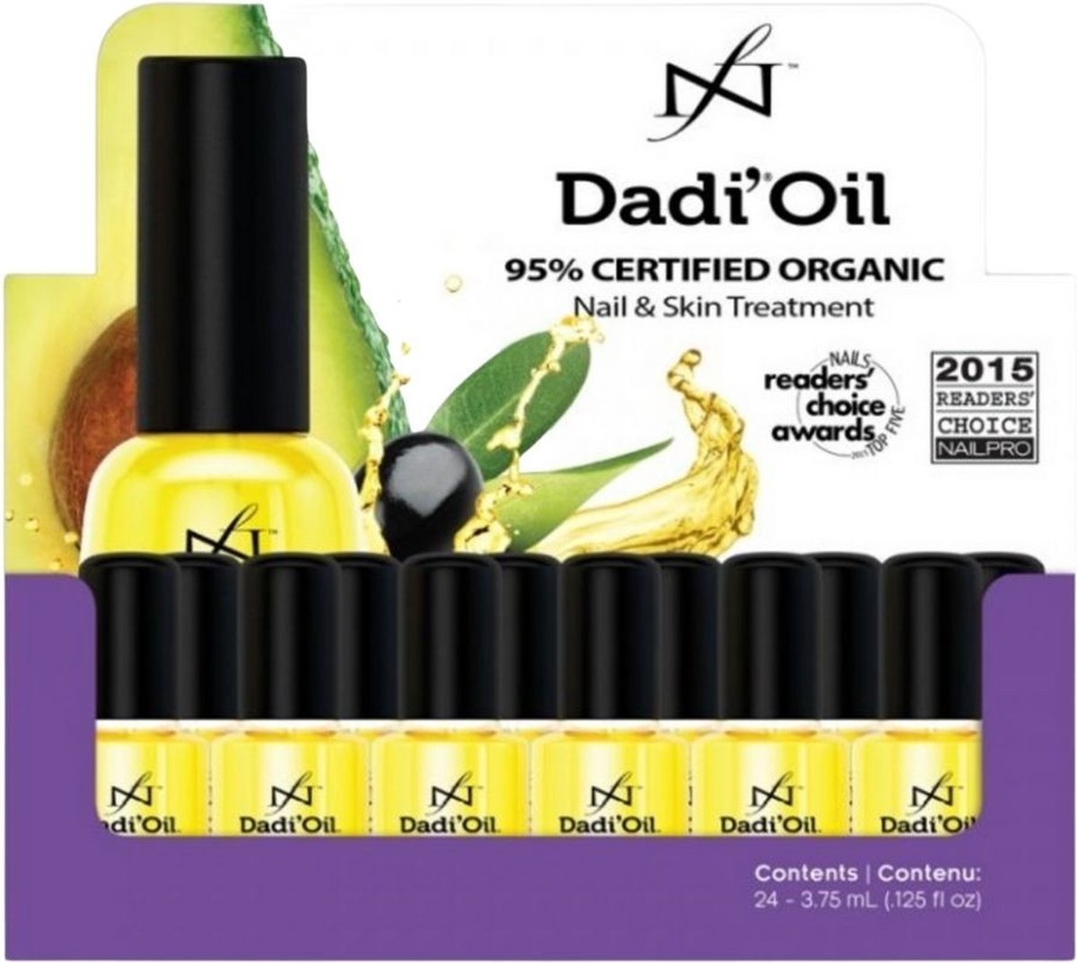 Dadi'Oil Nagelriemolie Display, 24 x 3,75ml