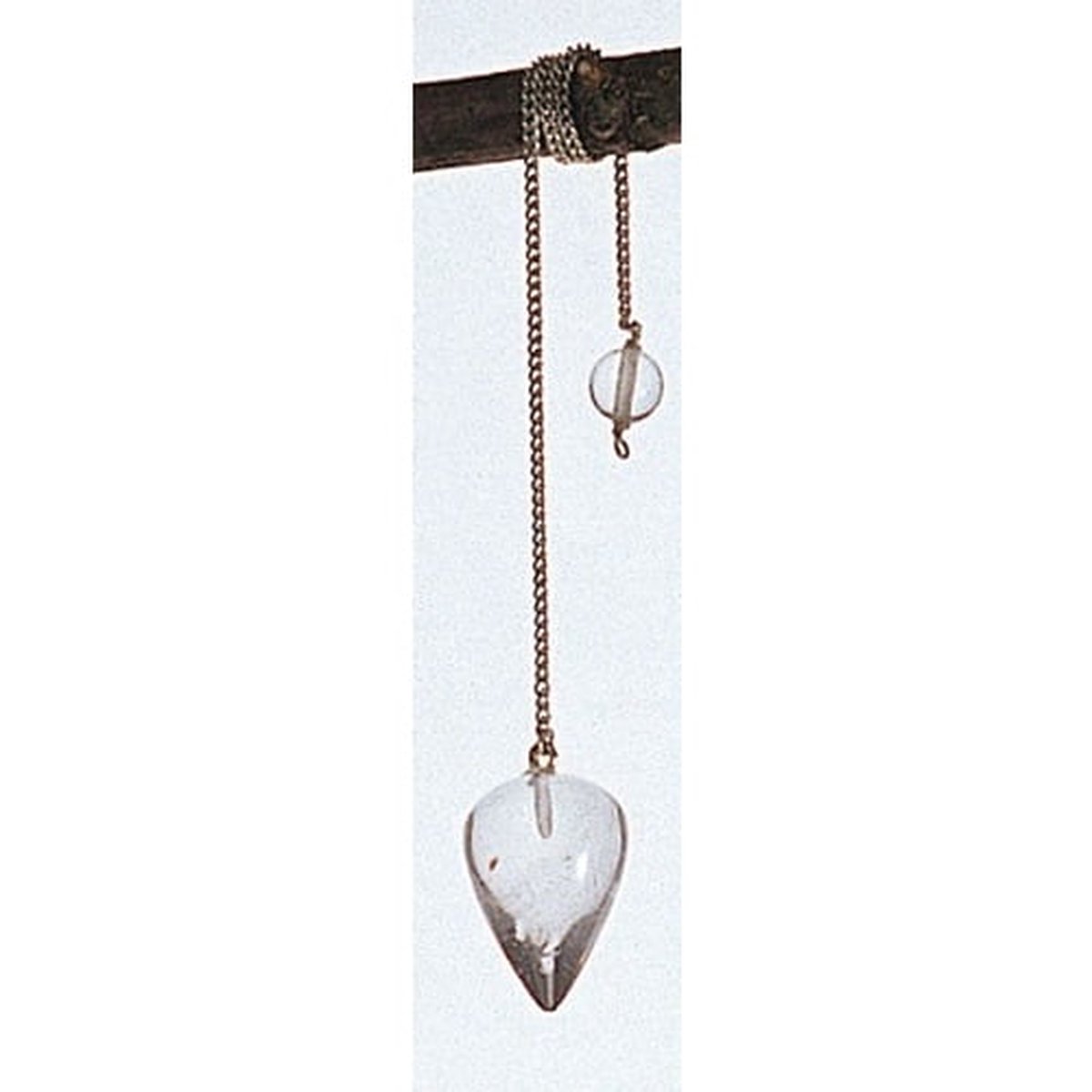 Pendel bergkristal met schakel ketting