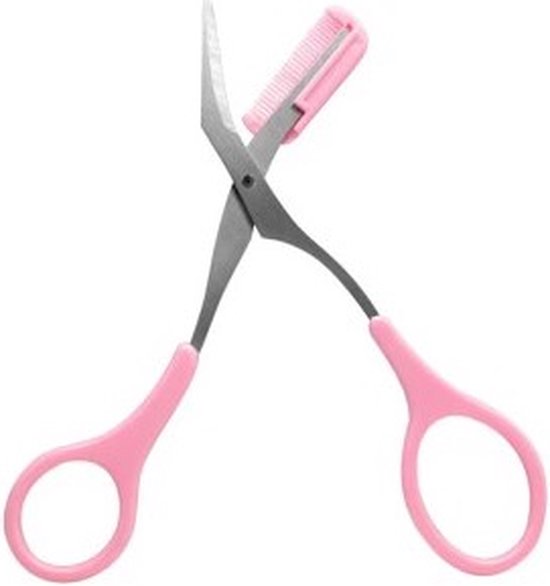 Jumada's Wenkbrauwschaar - Wenkbrauw Trimmer - Wenkbrauwkam - Roze