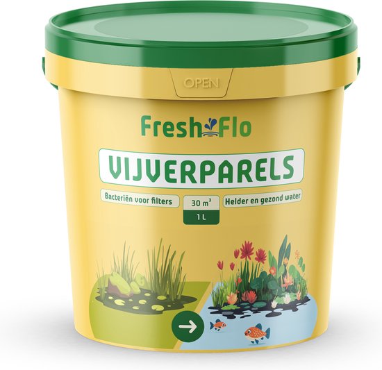 FreshFlo Vijverballen (1L), Algenbestrijding, Vijverparels voor Filters ...