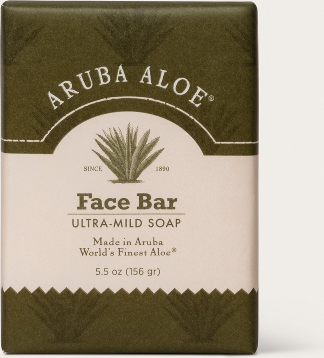 Aruba Aloe Gezichtsreiniger Bar | Verheldert, balanceert en hydrateert | 156 gr