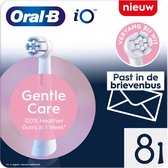 Bol.com Oral-B iO Gentle Care Wit originele ronde opzetborstels - 8 stuks aanbieding