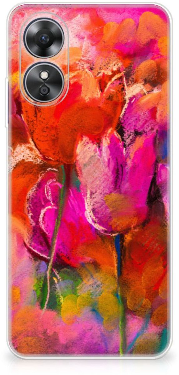 Hoesje maken OPPO A17 Tulips