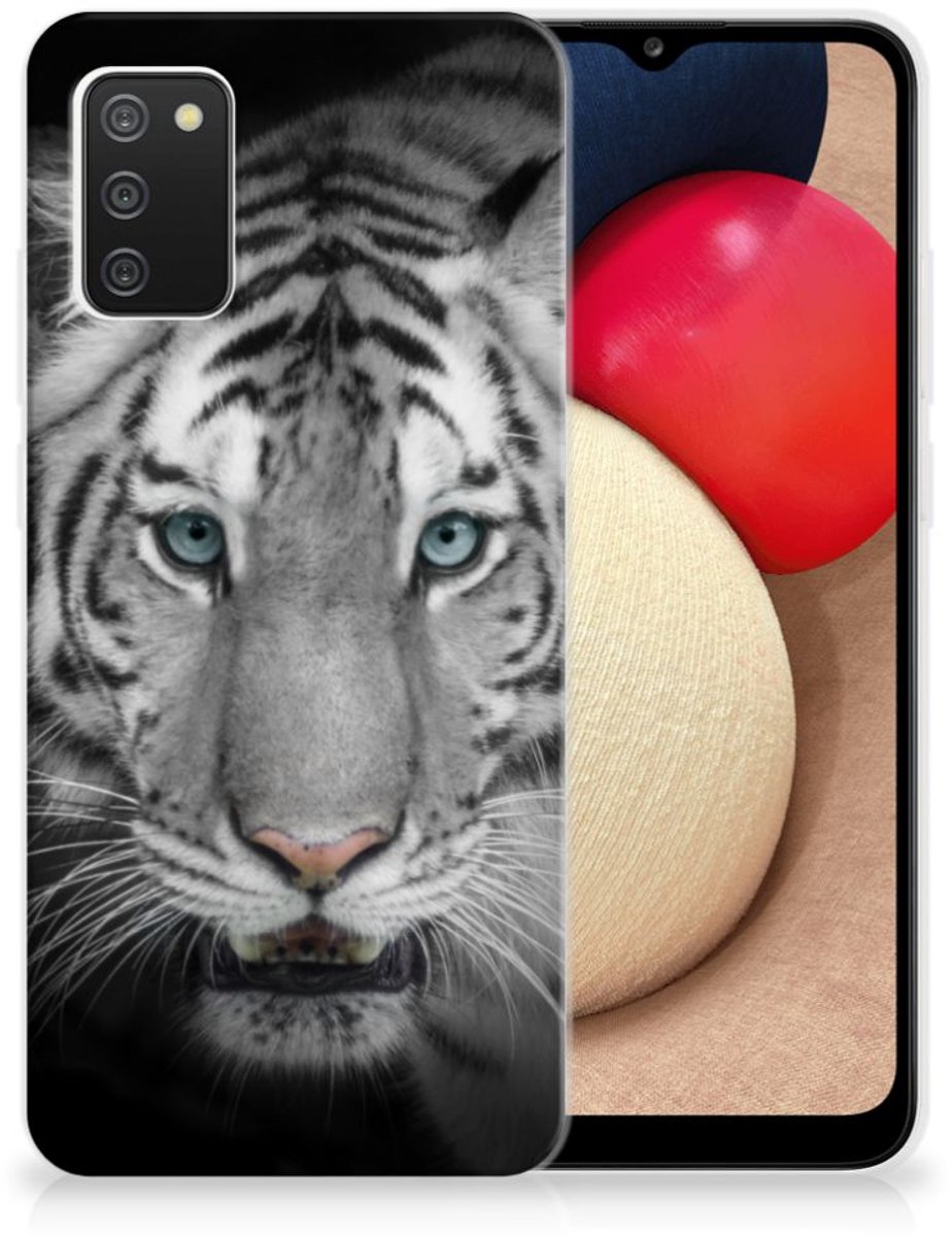Samsung Galaxy A02s TPU Hoesje Tijger