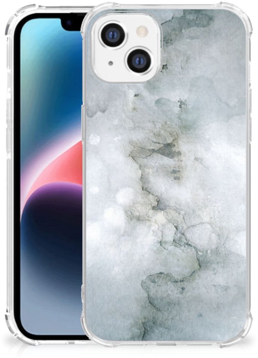 Back Cover Apple iPhone 14 Plus Painting Grey