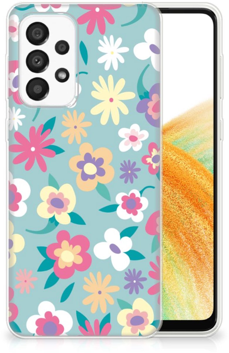 Samsung Galaxy A33 5G TPU Case Flower Power