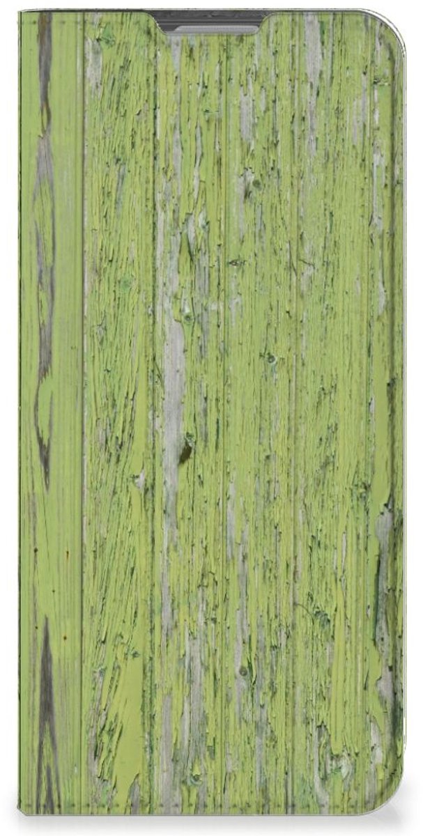 OPPO Reno8 Lite Book Wallet Case Green Wood