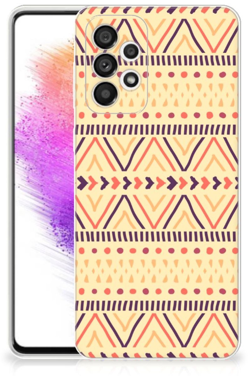 Samsung Galaxy A73 5G TPU bumper Aztec Yellow
