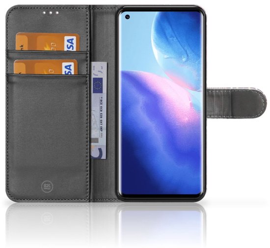 Étui pour téléphone portable OPPO Find X3 Neo 5G Bookcase Aztec Violet