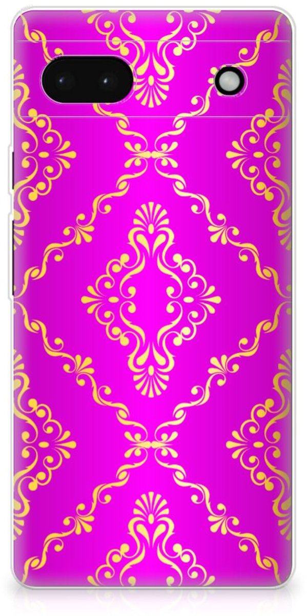 Siliconen Hoesje Google Pixel 6A Barok Roze