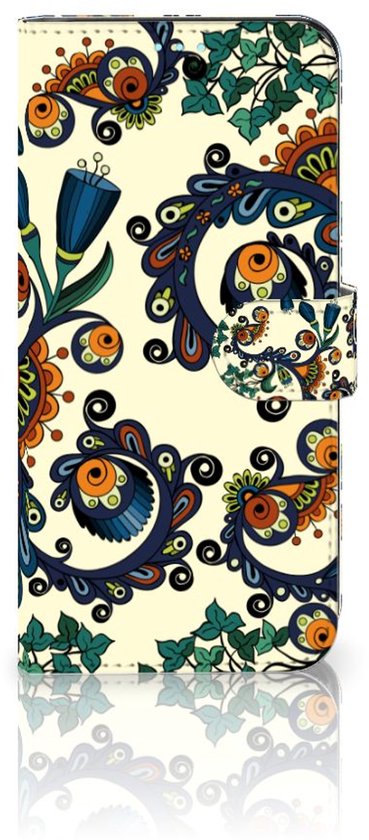 Bookcase OPPO A76 | A96 Etui Fleur Baroque