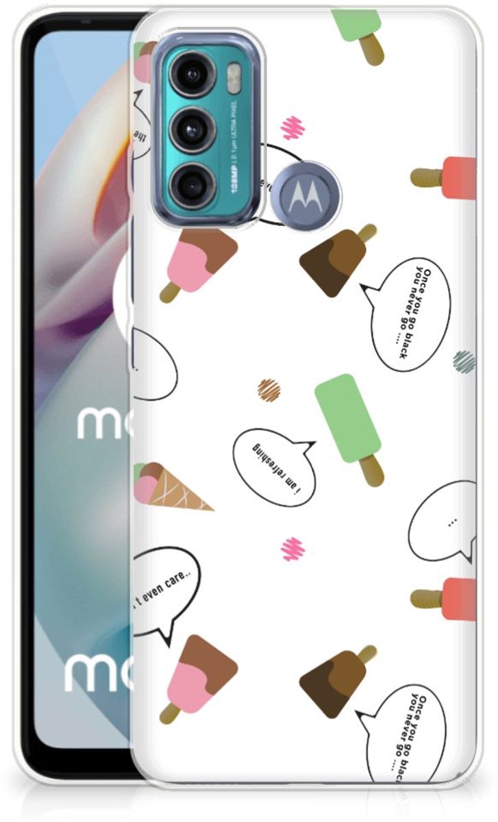 Motorola Moto G60 Siliconen Case IJsjes