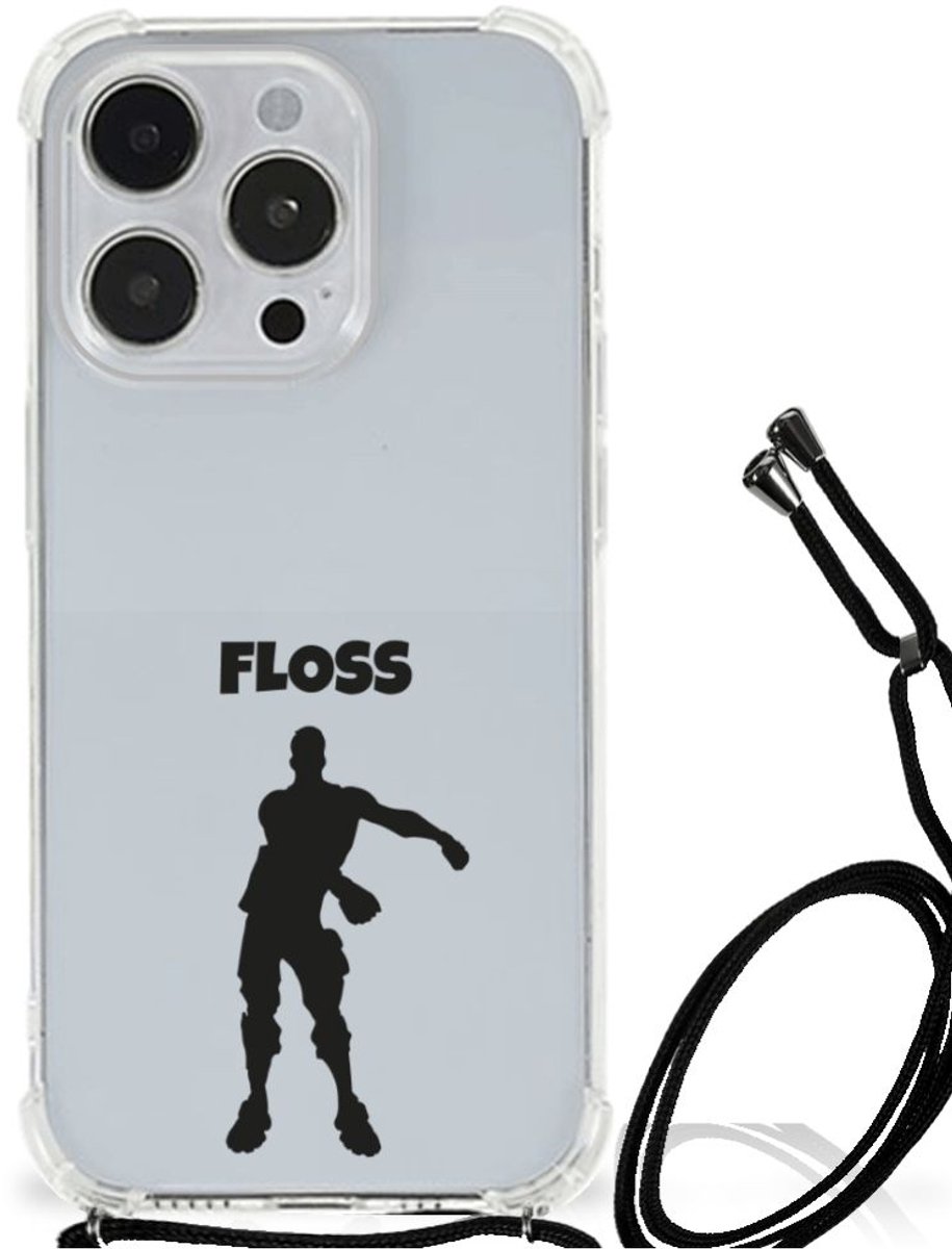 iPhone 14 Pro Stevig Bumper Hoesje Floss