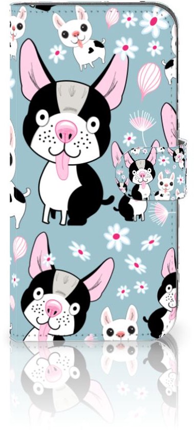 Tenphone Etui Coque pour Samsung Galaxy S23 Plus Portefeuille Chiens