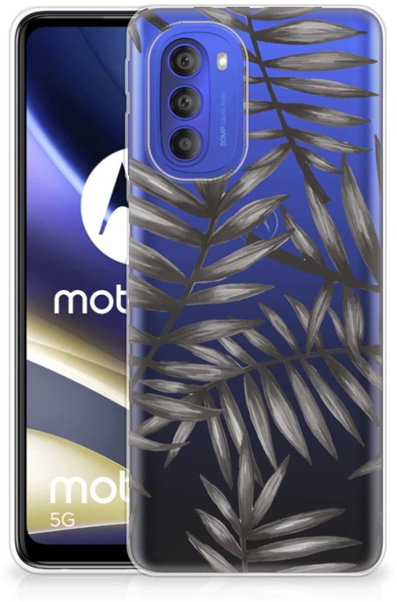 Motorola Moto G51 5G TPU Case Leaves Grey