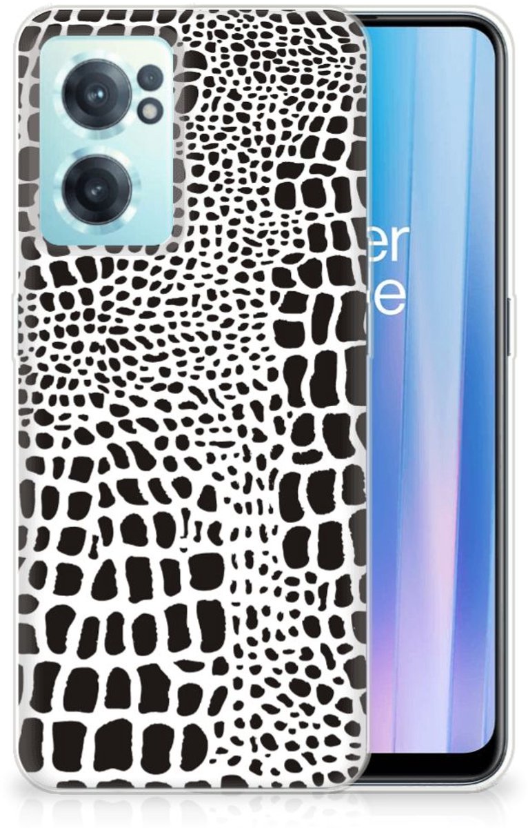 OnePlus Nord CE 2 5G TPU Hoesje Slangenprint
