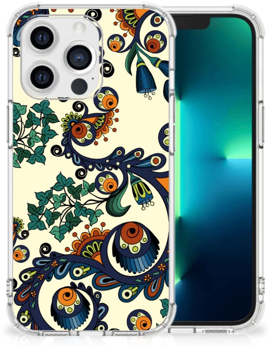 Anti Shock Case Apple iPhone 13 Pro Barok Flower