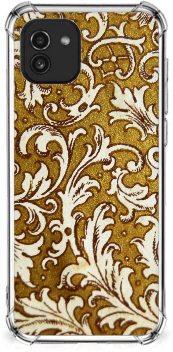 Anti Shock Case Samsung Galaxy A03 Barok Goud