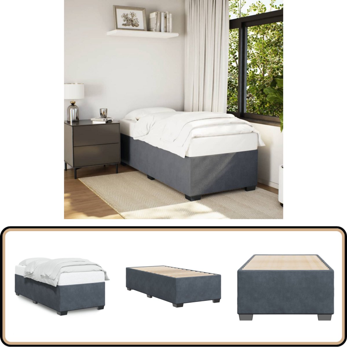 Bedframe met lades 120x200 cm kopen Bedframe met lades 120x200 cm kopen