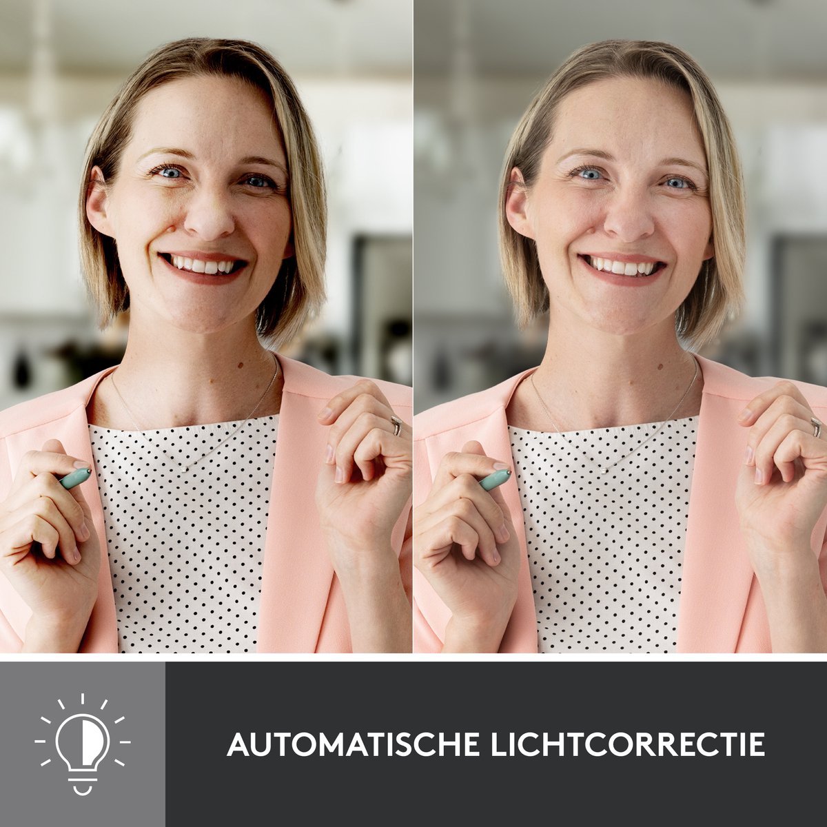 Logitech Brio 500 - Full HD webcam met automatische framing thumbnail 6