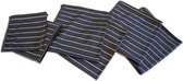 Aqua Laser Serviettes en Bambou 6 pcs Grijs | Serviettes en verre | Chiffons de nettoyage | toiles de fenêtre | Séchage des serviettes