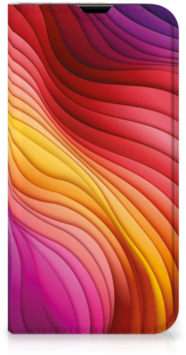 Standcase Hoesje voor Stand Case voor iPhone 13 Pro Regenboog