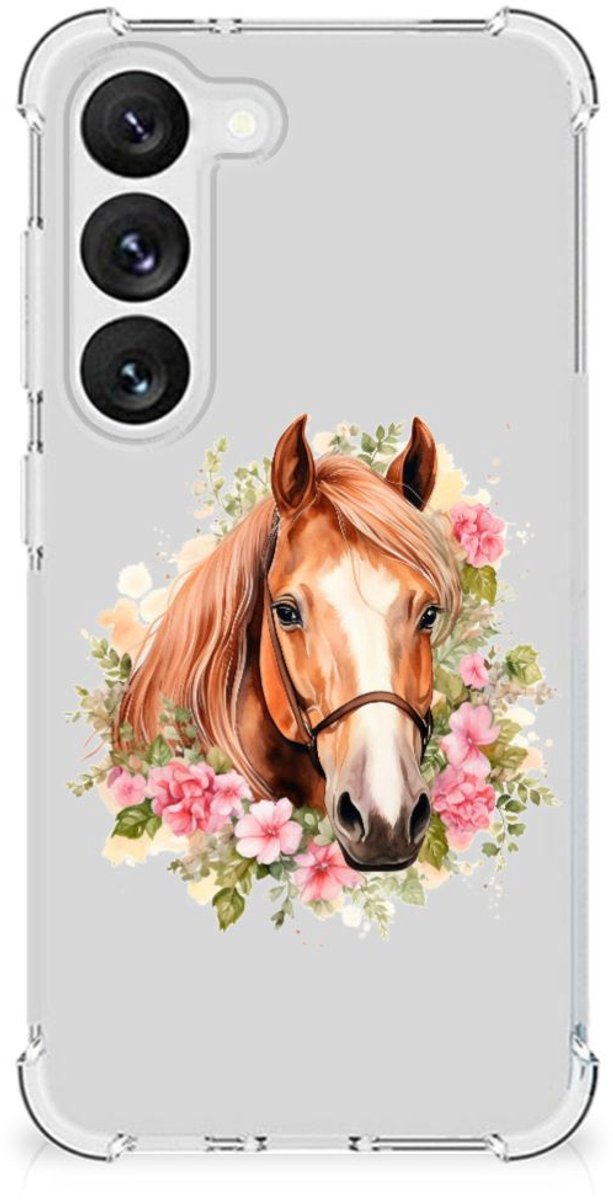 Case Anti-shock voor Samsung Galaxy S23 Paard