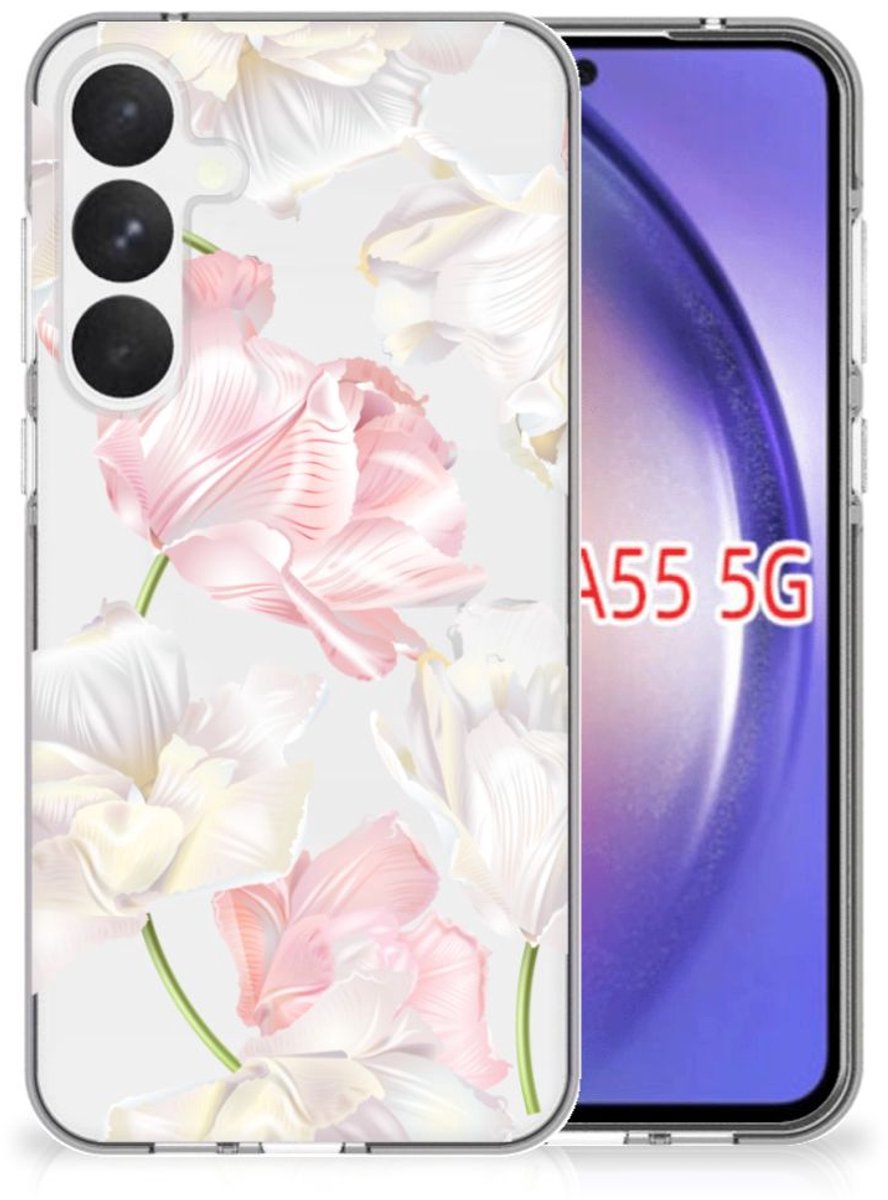 Samsung Galaxy A55 TPU Case Lovely Flowers
