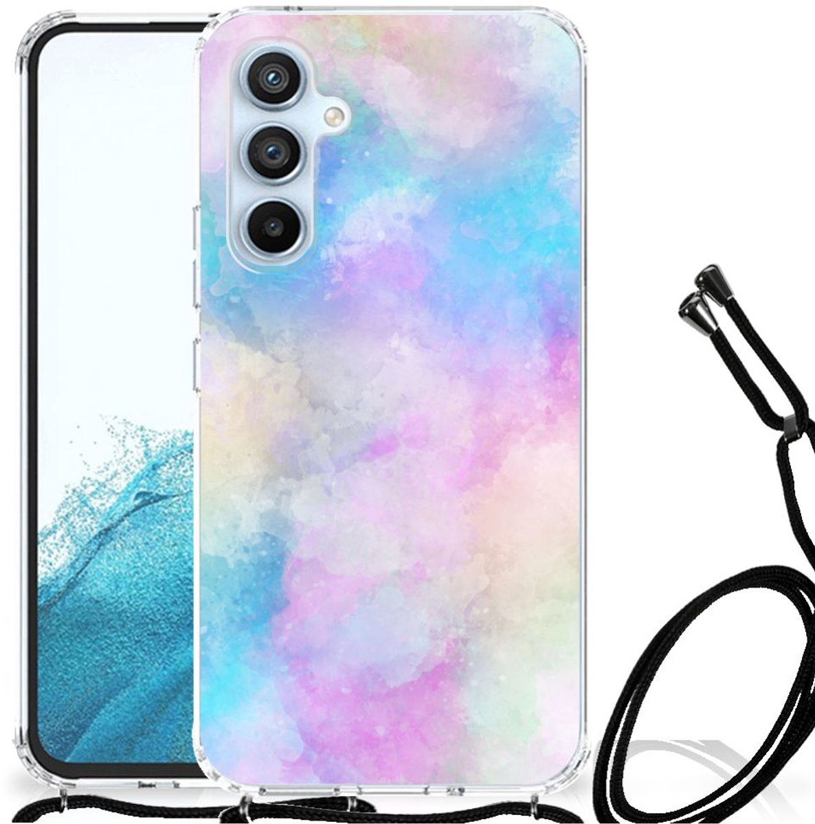 Back Cover Samsung Galaxy A54 5G Watercolor Light