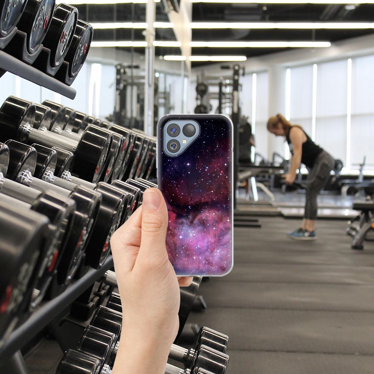 TPU Hoesje voor Fairphone 5 Galaxy