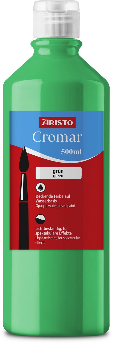 Aristo verf - Cromar - acrylverf - 500ml - groen - AR-30900