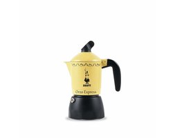 Bialetti Orzo Express 2 Zilver, Geel