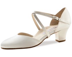 Werner Kern Felice LS Bruidsschoenen Wit Satijn