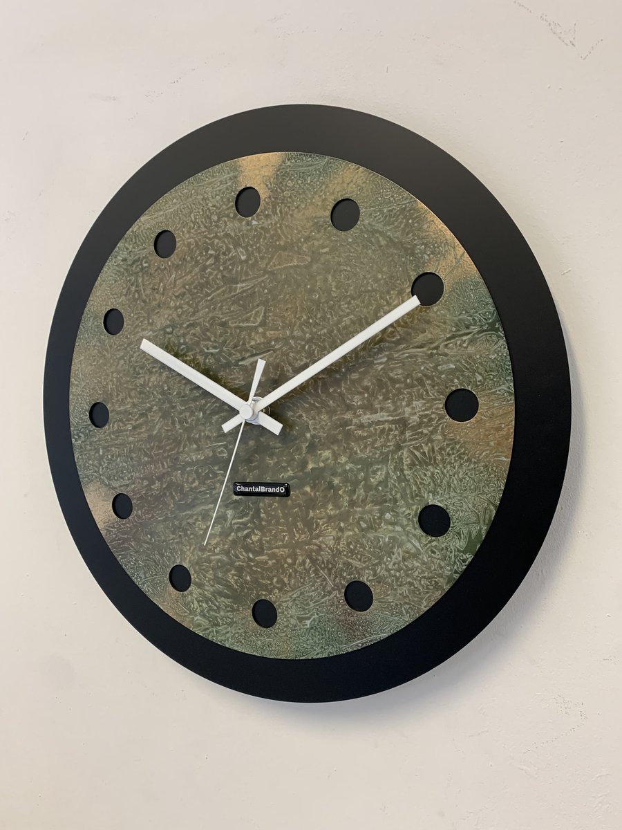 MOSACLOCK GREEN LABEL Wandklok Modern Industrieel Design