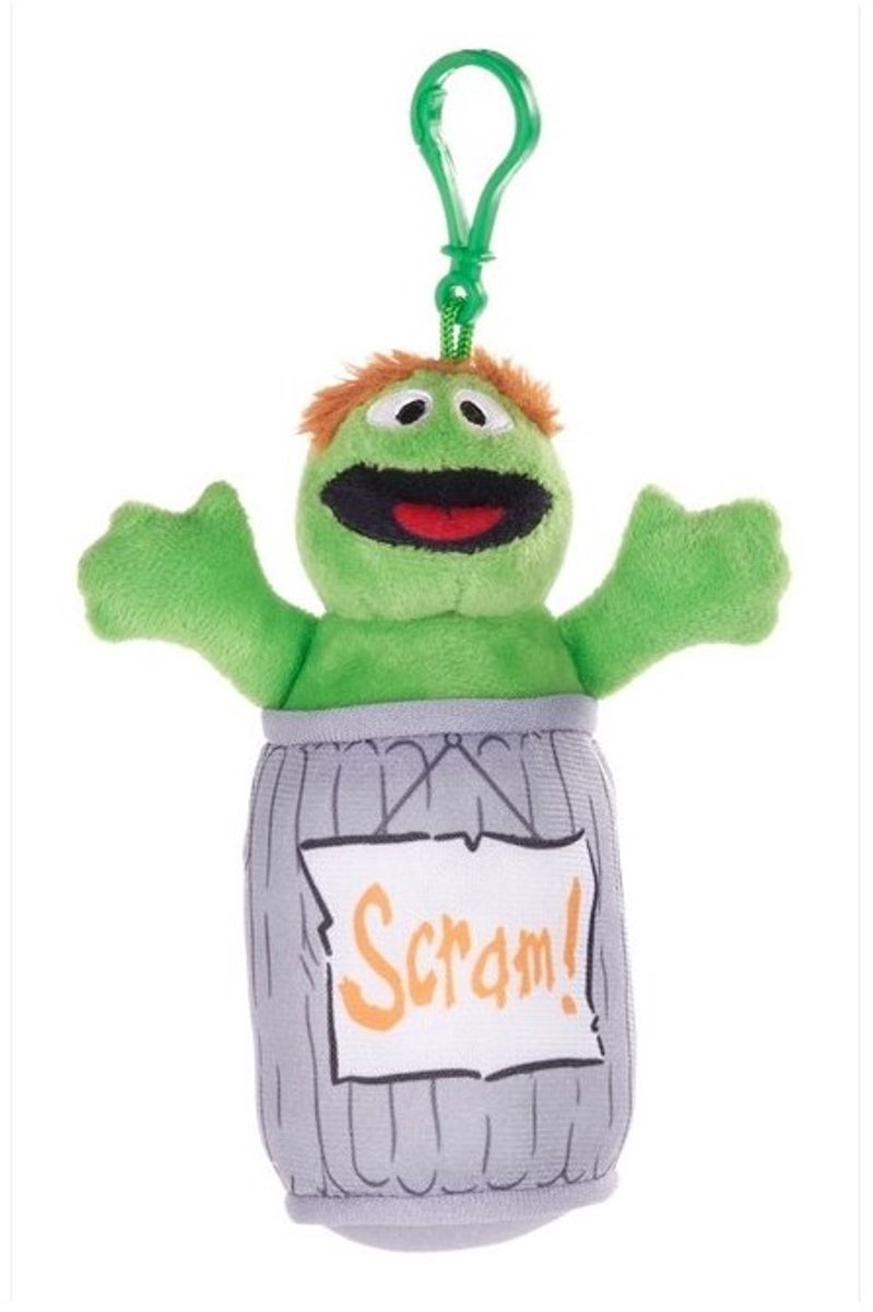 Sesamstraat - Pluche Bagclip - Sesame Street - Kuffel