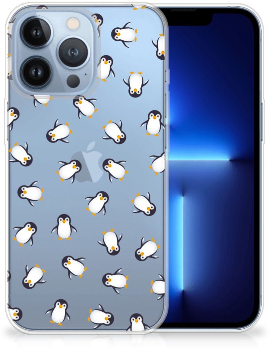 TPU bumper voor Apple iPhone 13 Pro Pinguïn