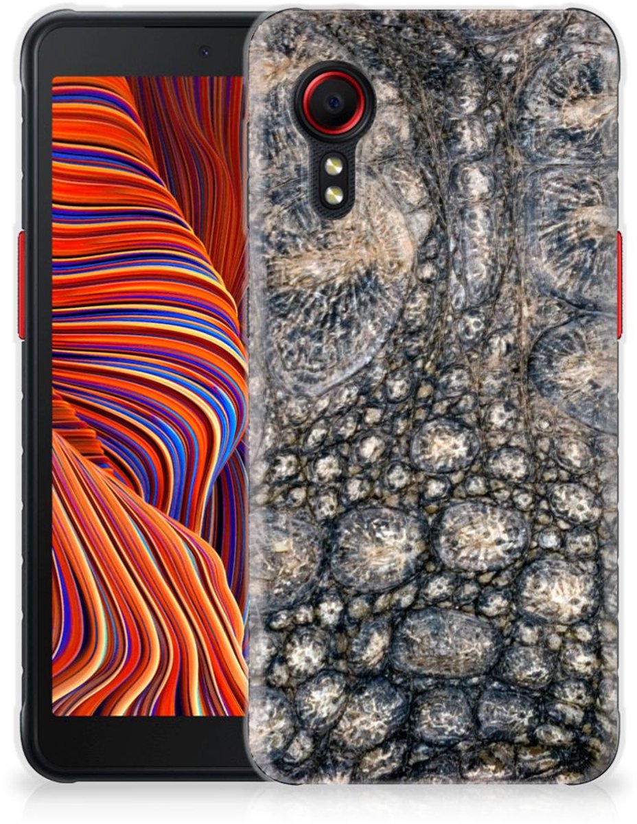 Samsung Galaxy Xcover 5 TPU Hoesje Krokodillenprint