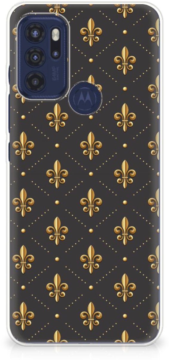 Motorola Moto G60s TPU bumper Franse Lelie