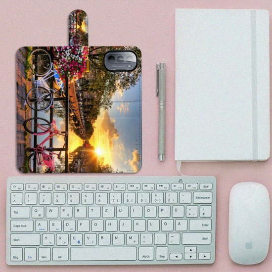 Bookcase Motorola Moto G31 | Étui pour téléphone G41 Canaux d'Amsterdam