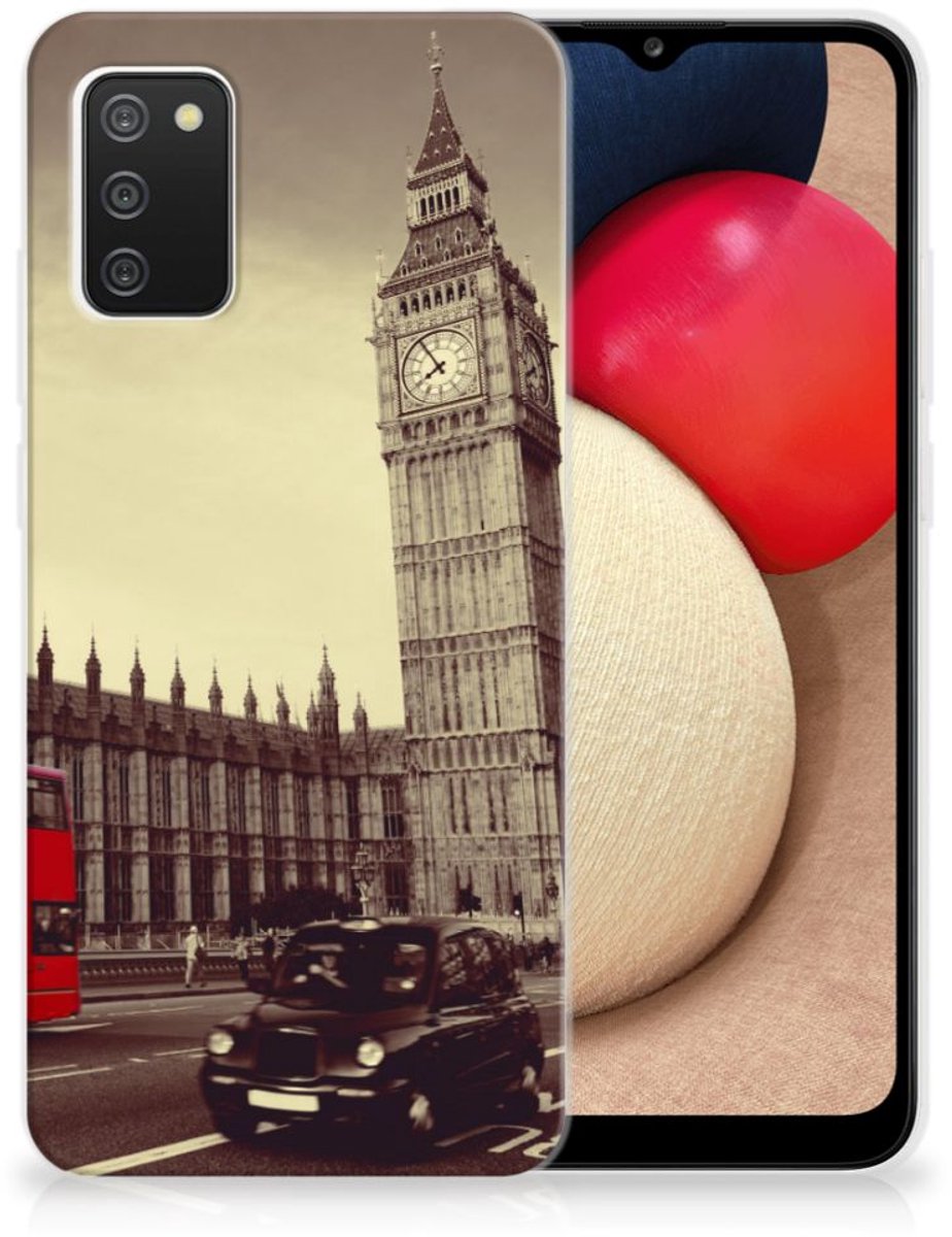 Samsung Galaxy A02s Siliconen Back Cover Londen