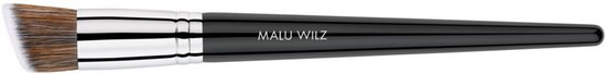 Foto: Malu wilz foundation brush make up blender borstel afgeschuinde borstel voor vloeibare cr me en poeder fondation