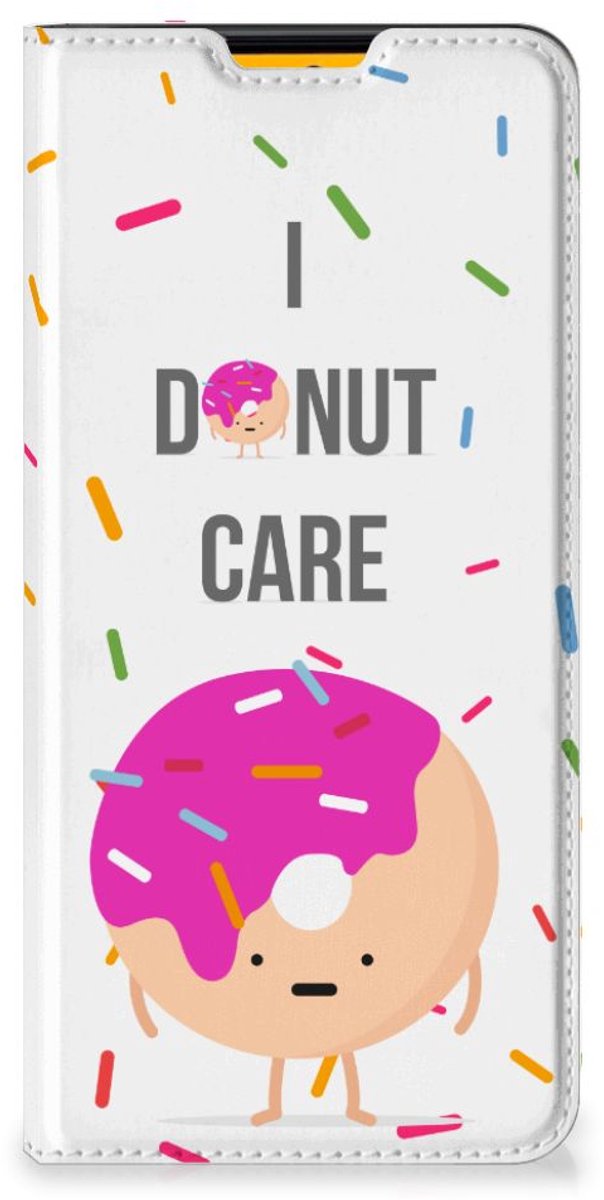 Samsung Galaxy M52 Flip Style Cover Donut Roze